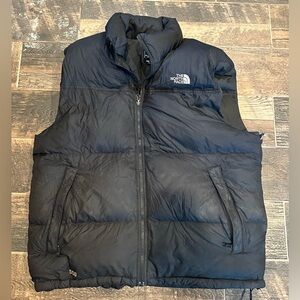 2000s Y2K Vintage North Face 550 vest, size men’s xl